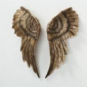 Boxed Hill Interior Angel Wings Designer Wall Art Sculpture, RRP£ 150.00 (17184) (Public Viewing and