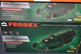 Boxed Ferrex 40V Lithium Iron Cordless Lawn Mower RRP £85 (Public Viewing and Appraisals Available)