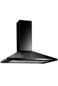 Boxed CHK70BK Black 70cm Cooker Hood (Public Viewing and Appraisals Available)
