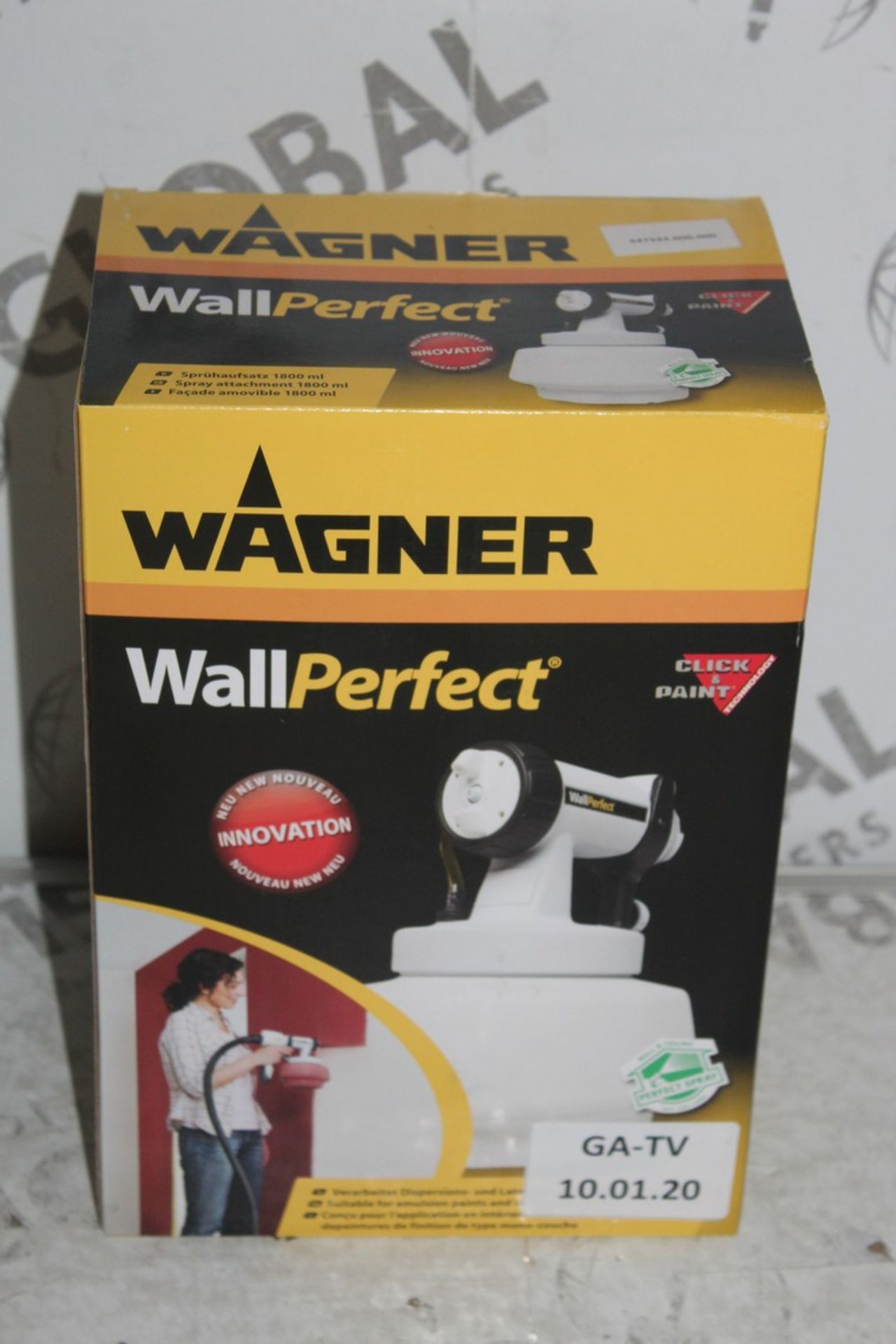 Boxed Brand New Wagna Wall Perfect Interior Paint Sprayer RRP £55