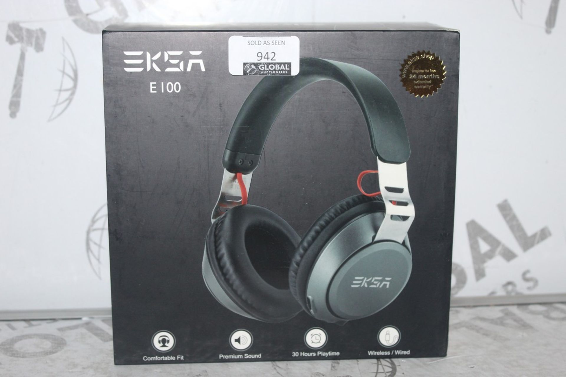 Boxed Pair of EKSA E100 Wired or Wireless Headphones RRP £45