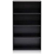 Boxed Walnut Bookcase RRP £50 (17284) (Public Viewing and Appraisals Available)