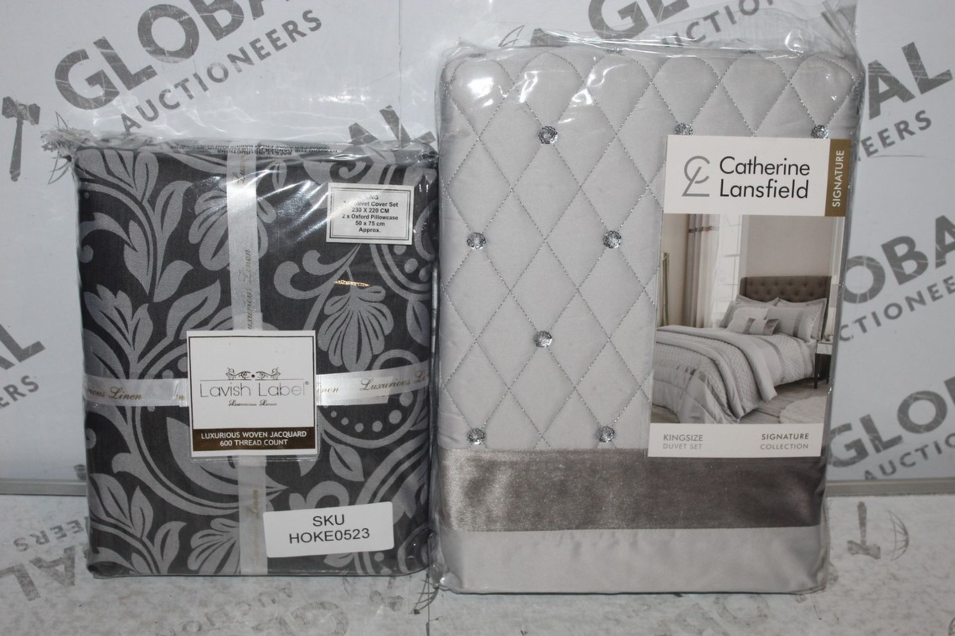 Assorted Bedding Items by Lavish Label, Serene and Catherine Lansfield RRP £30 - £35 Each (Public