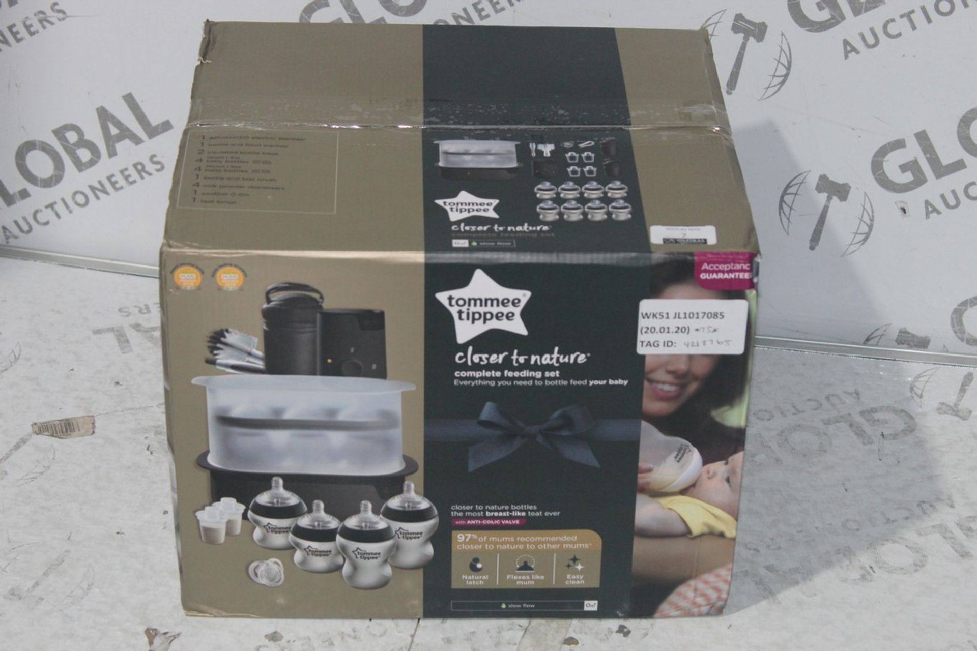 Tommee Tippee Closer to Nature Complete Feeding Set RRP £75 (4213765) (Public Viewing and Appraisals
