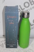 Brand New Ehugos 500ml Vacuum Sealed Drinking Bottles RRP £15 Each