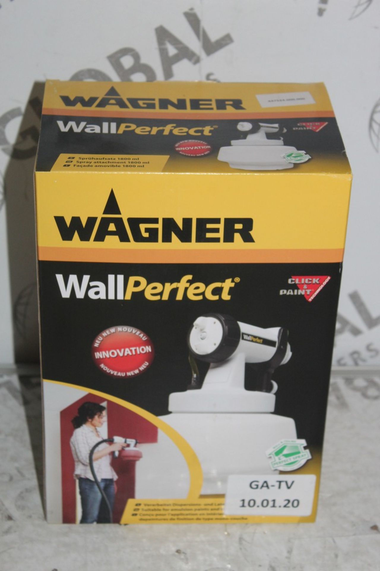Boxed Brand New Wagna Wall Perfect Interior Paint Sprayer RRP £55