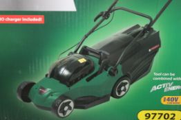 Boxed Ferrex 40V Lithium Iron Cordless Lawn Mower RRP £85 (Public Viewing and Appraisals Available)