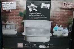 Boxed Tommee Tippee Electric Steam Sterilisers RRP £80 Each (RET00145619)(RET00351816) (Public