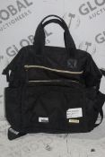 Skiphop Black Children's Nursery Changing Bag RRP £50 (4415203) (Public Viewing and Appraisals