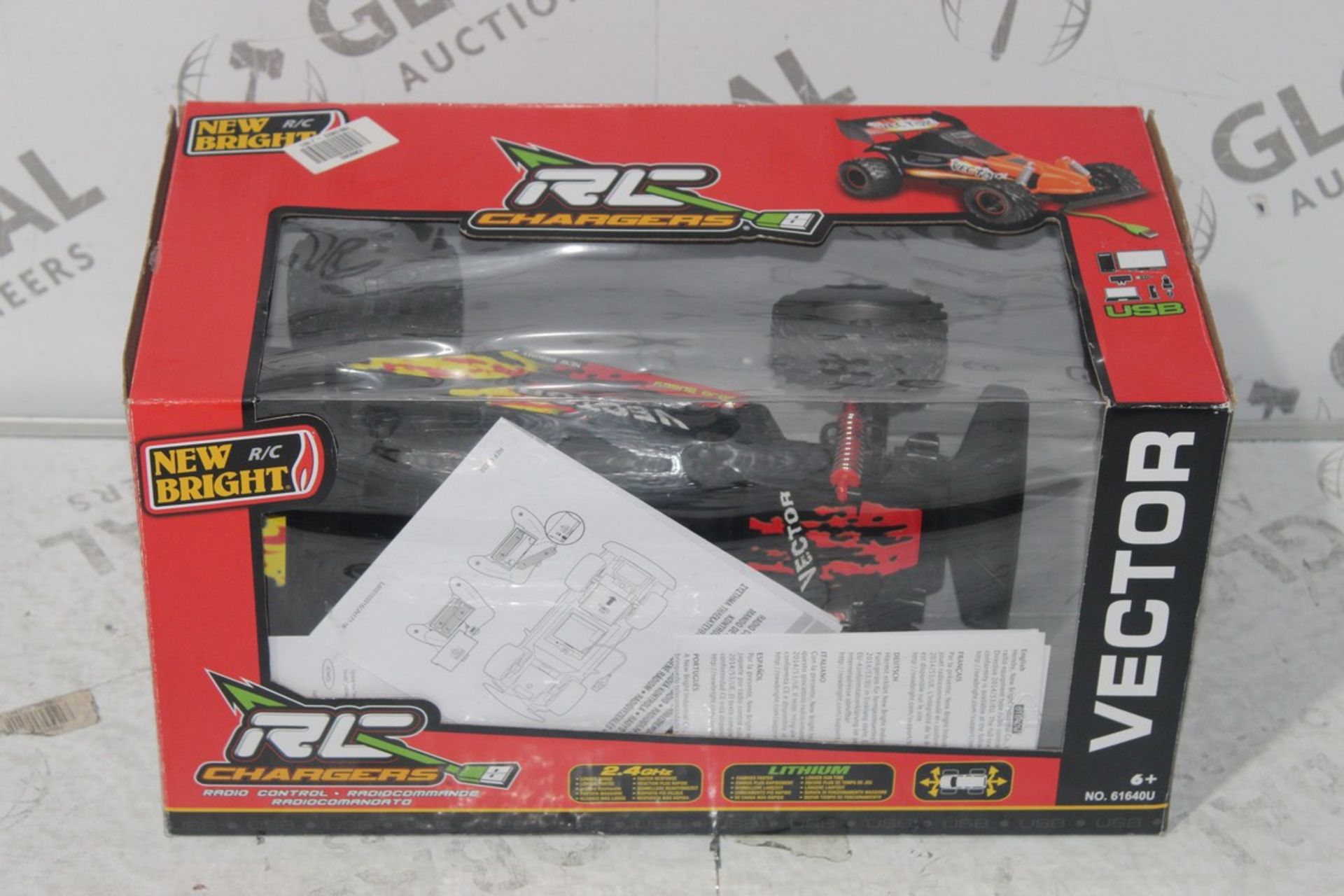 Boxed New Bright Remote Control Chargers Radio Controlled Cars RRP £30 Each (4369392)(4408902) (