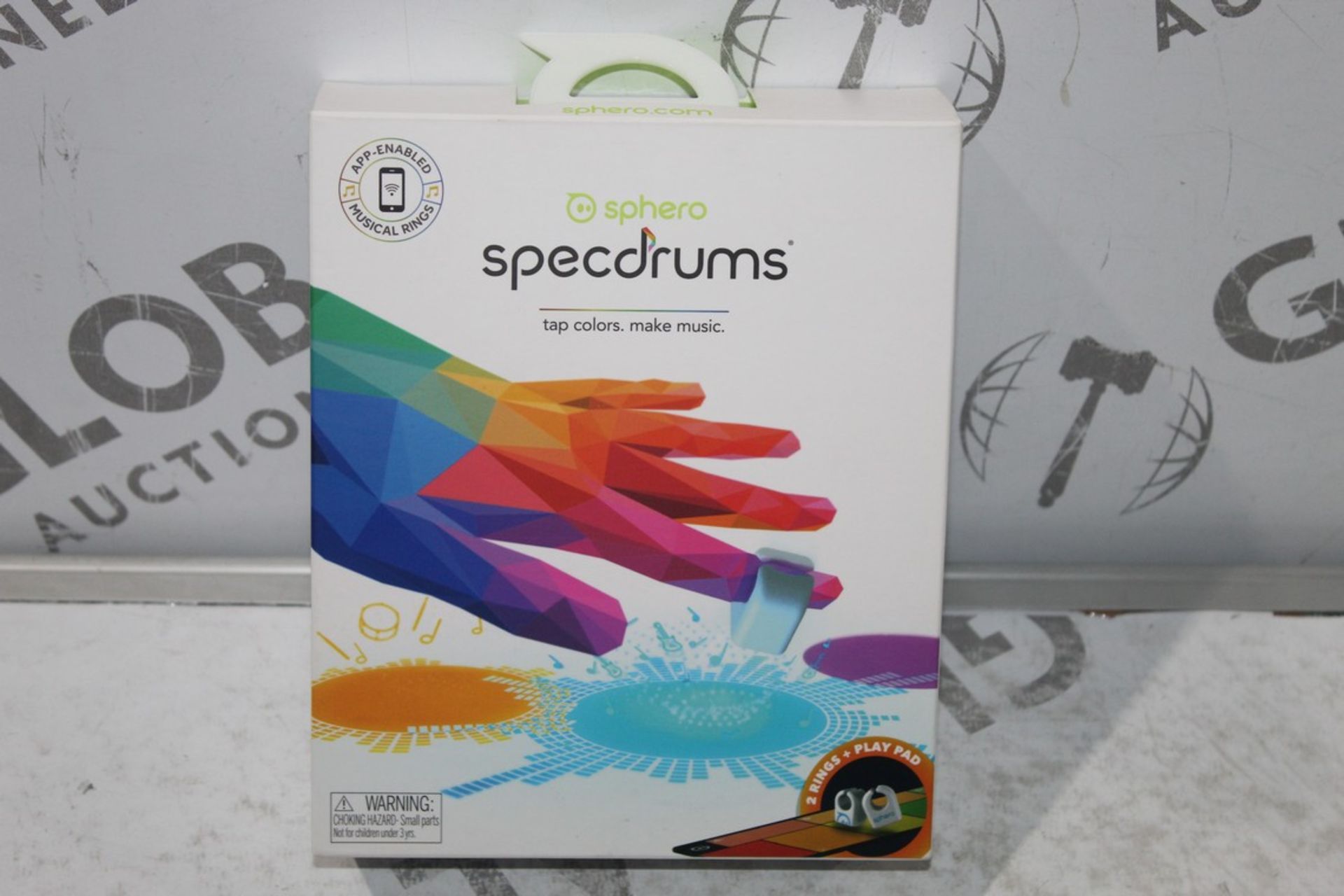 Boxed Sphero Specdrums Tap and Play Colour Make an