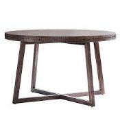 Boxed Hudson Living By Gallery Home Designer Dining Table RRP £350 (17284) (Public Viewing and