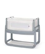 Boxed Snuzpod 3 Dove Grey Bed Side Crib RRP £190 (RET00235972) (Public Viewing and Appraisals