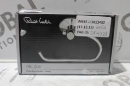 Boxed Robert Welch Oblique Toilet Roll Holder RRP £45 (3841378) (Public Viewing and Appraisals