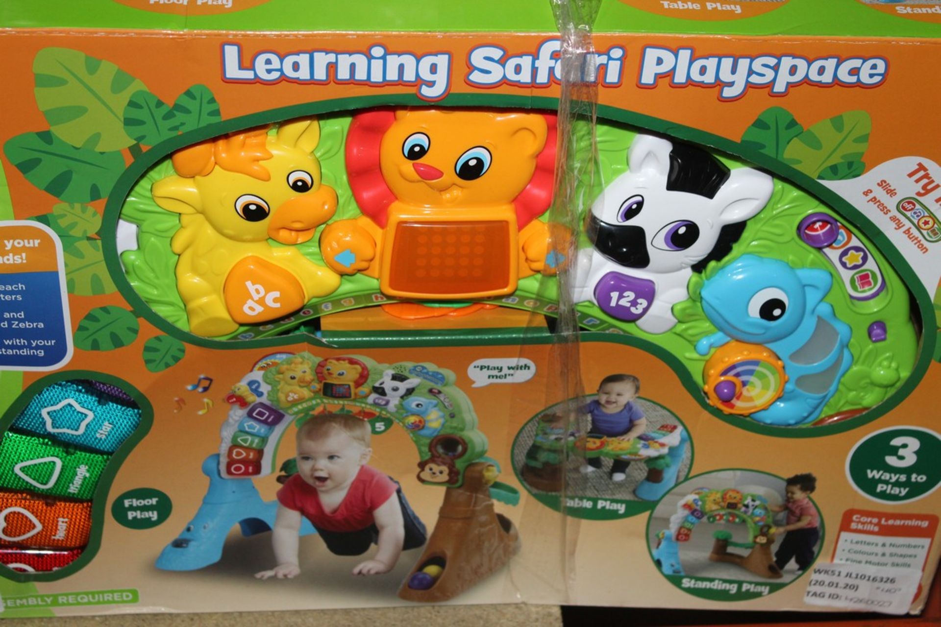 Boxed Leap Frog Learning Safari Play Space Children's Activity Arch RRP £40 (4260027) (Public