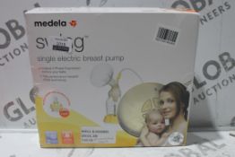 Boxed Medela Swing Single Electric Breast Pump RRP £60 (RET00746365) (Public Viewing and