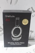 Boxed Pair of One Audio Urban Traveller A3 Wireless Headphones with Active Noise Cancelling RRP £70