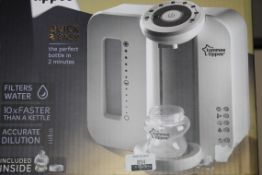 Boxed Tommee Tippee Closer to Nature Perfect Preparation Bottle Warming Station RRP £80 (