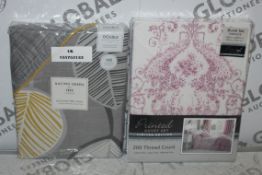 Assorted Duvet Cover Sets to Include a Single Dreams and Drapes Cover Set, King-size 200 Thread