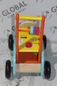 Shape Sorter Wooden Push Along Children's Toy RRP £70 (4126693) (Public Viewing and Appraisals