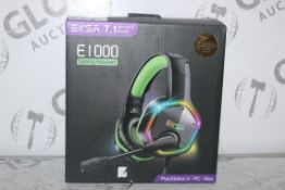 Boxed EKSA E1000 Gaming Headset with Microphone and 7.1 Channel Surround Sound RRP £55