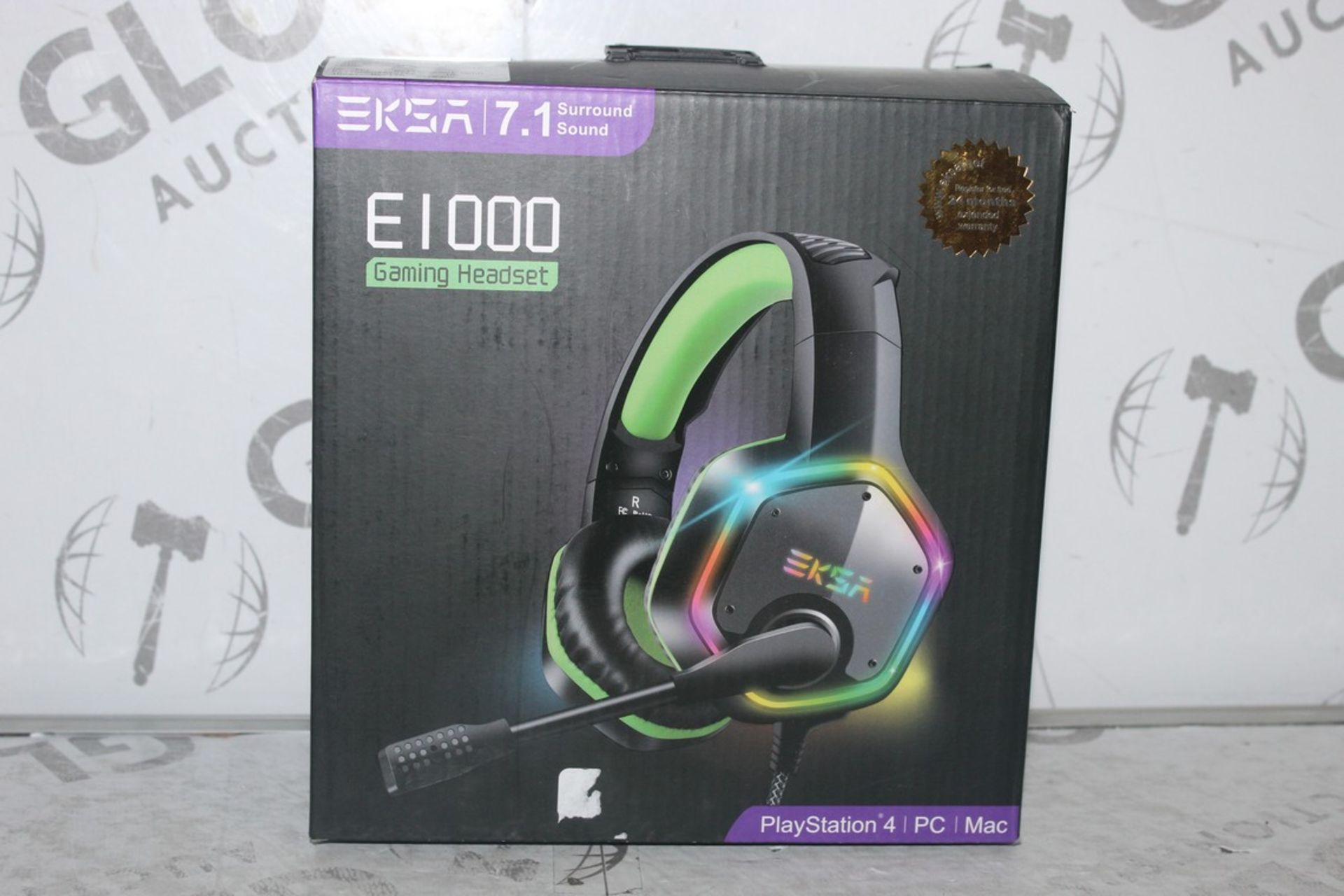 Boxed EKSA E1000 Gaming Headset with Microphone and 7.1 Channel Surround Sound RRP £55