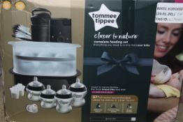 Tommee Tippee Closer to Nature Complete Feeding Set RRP £75 (4279400) (Public Viewing and Appraisals