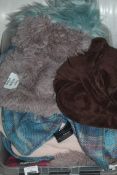 Lot to Contain 20 Assorted Pillowcases, Scatter Cushion Cases and Fur Cushion Cases Combined RRP £