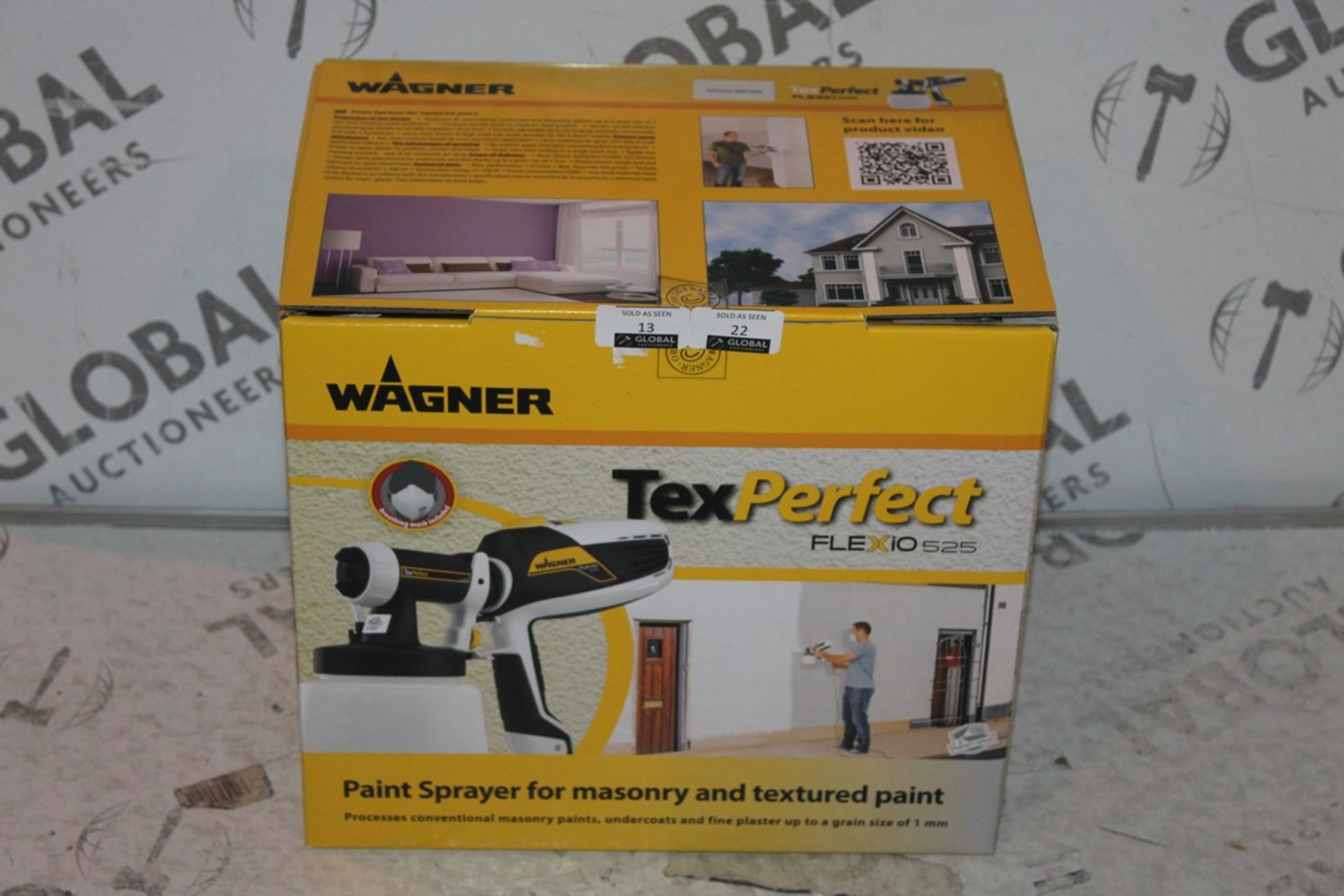 Boxed Brand New Wagner Tex Perfect Flex 525 Masonary and Textured Paint Sprayer RRP £55