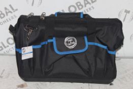 Lot to Contain 10 Tried and Tested Hard Bottom Foldable Tool Bags Combined RRP £300