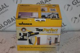 Boxed Brand New Wagner Tex Perfect Flex 525 Masonary and Textured Paint Sprayer RRP £55