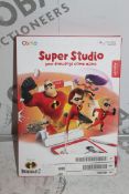 Lot to Contain 5 Osmo Super Studio Drawings Come to Life Incredibles Drawing Games Combined RRP £