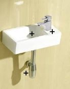 Boxed Cubico Minmo Cloakroom Basin RRP £80 (Public Viewing and Appraisals Available)