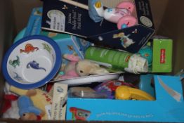 Lot to Contain a Large Assortment of Children's Toy Items to Include The Travel Game, Jemima