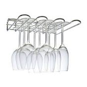 Lot to Contain 3 Metro Wine Glass Racks Combined RRP £60 (16253) (Public Viewing and Appraisals