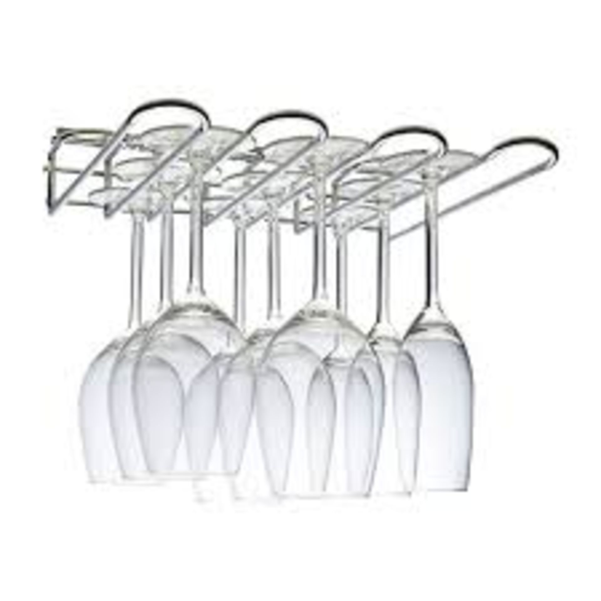 Lot to Contain 3 Metro Wine Glass Racks Combined RRP £60 (16253) (Public Viewing and Appraisals