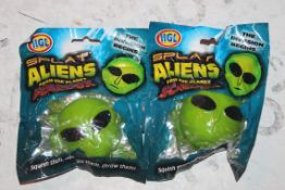 Lot to Contain 50 Brand New HGL From The Planet Scardox Splat Aliens Combined RRP £100