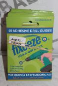 Lot to Contain Approx 100 Packs of 10 Adhesive Drill Guides