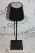 Lot to Contain 2 Black Touch Control Lamps Combined RRP £60 (17081) (Public Viewing and Appraisals