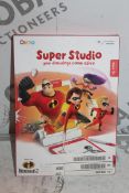 Lot to Contain 5 Osmo Super Studio Drawings Come to Life Incredibles Drawing Games Combined RRP £