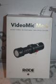 Boxed Rode Video Mic Microphone for Apple Devices RRP £75