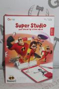 Lot to Contain 5 Osmo Super Studio Drawings Come to Life Incredibles Drawing Games Combined RRP £