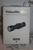 Boxed Rode Video Mic Microphone for Apple Devices RRP £75
