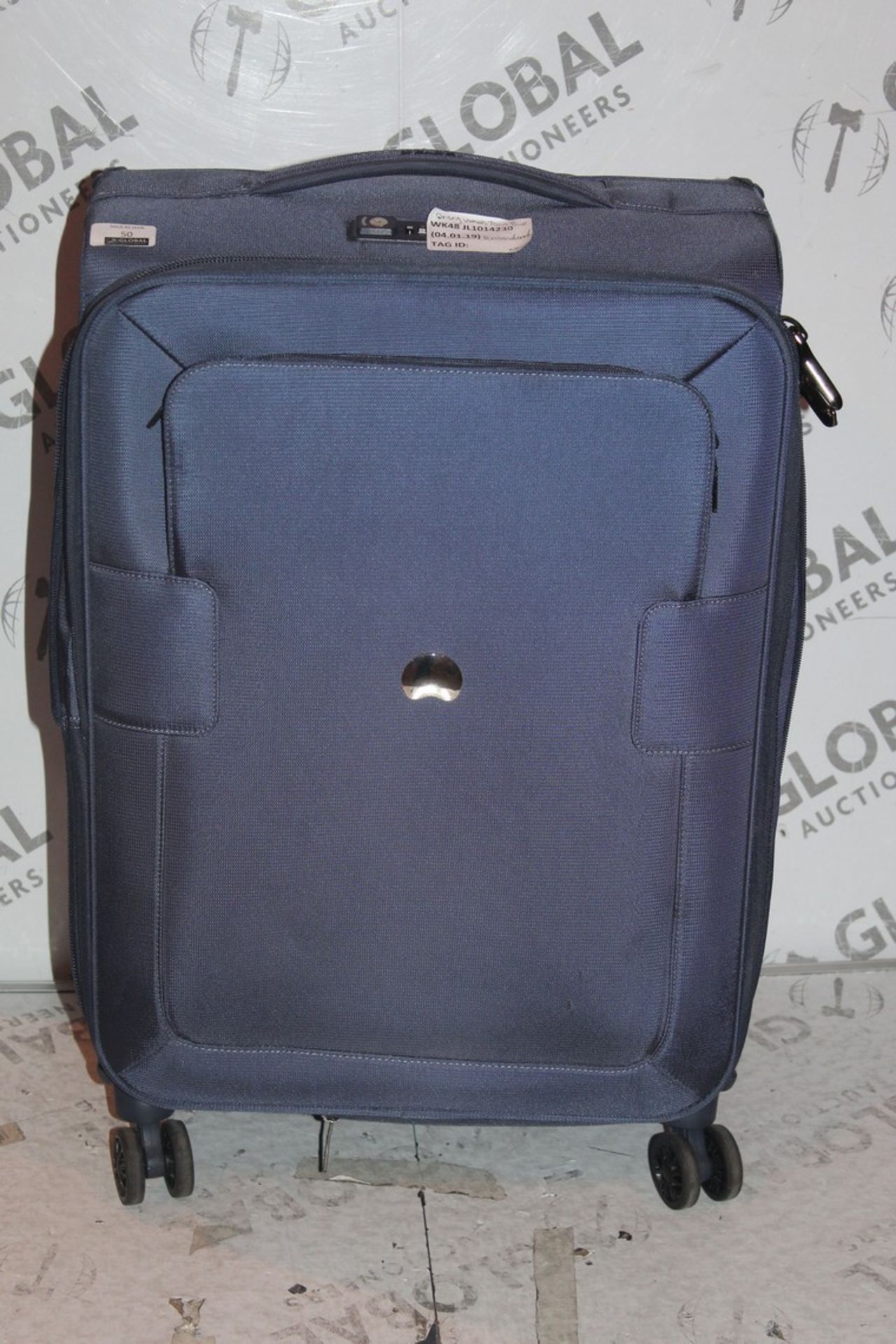 Delsey Soft Shell Medium Sized Suitcase RRP £80 (RET00460006) (Public Viewing and Appraisals