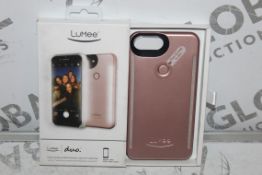 Lot to Contain 2 Iphone 7 Lumee Professional Lighting Phone Cases Combined RRP £70