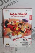 Lot to Contain 5 Osmo Super Studio Drawings Come to Life Incredibles Drawing Games Combined RRP £