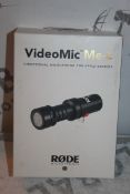 Boxed Rode Video Mic Microphone for Apple Devices RRP £75