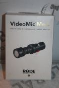 Boxed Rode Video Mic Microphone for Apple Devices RRP £75