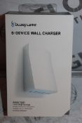 Boxed Brand New Blue Flame 6 Device Wall Charger RRP £60