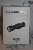 Boxed Rode Video Mic Microphone for Apple Devices RRP £75